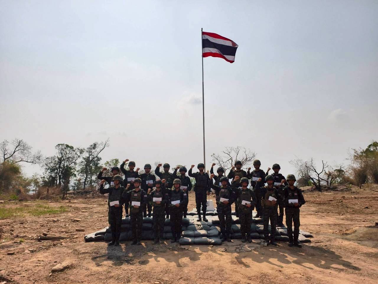 Thai national flagpole support activity 8